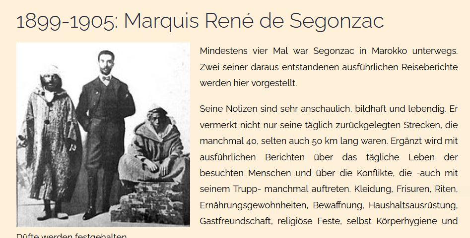 by mimouni 1899-1905: Marquis René de Segonzac